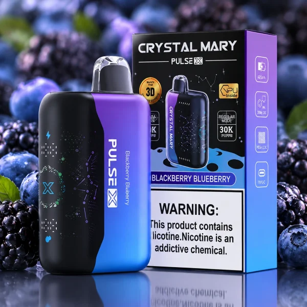 CM VAPE Pulse X 30000 Puffs Blackberry Blueberry