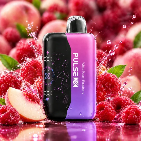 CM VAPE Pulse X 30000 Puffs WhitePeach Raspberry